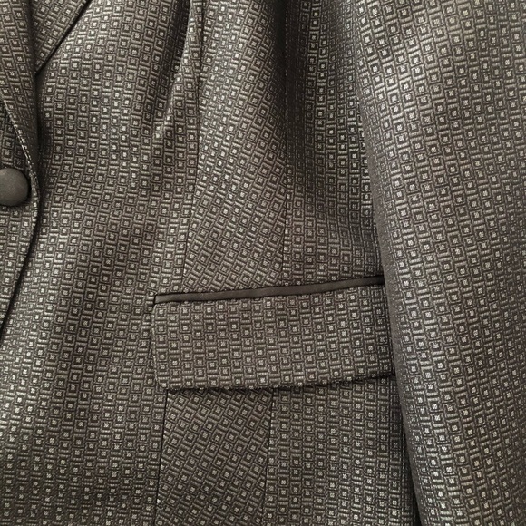 Halogen Jacquard One Button Blazer - Picture 4 of 14